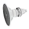 Brondell VivaSpring Certified Filtered Showerhead in Chrome with Obsidian Face FSH25-CB - alternate 4